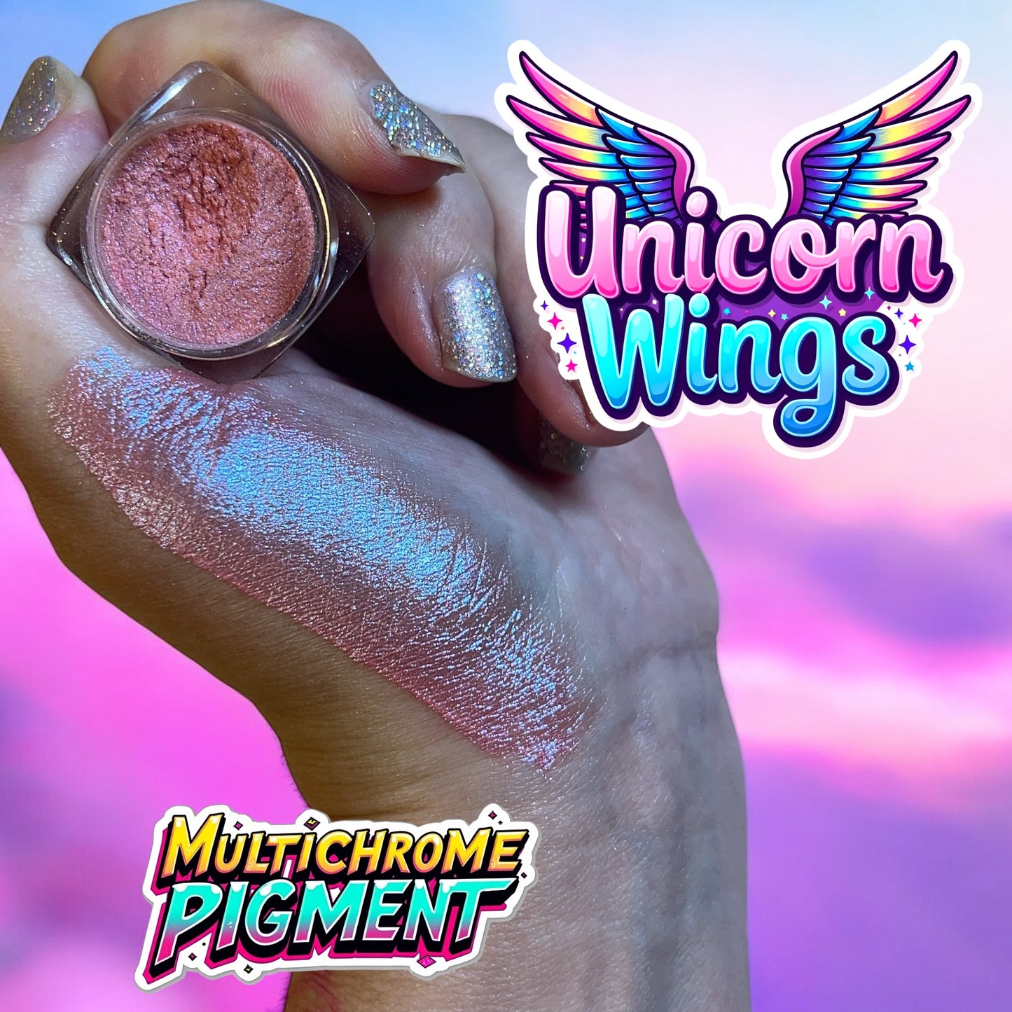 Magical Makeup Unicorn Wings Sparkling Multichrome Pigment 1g