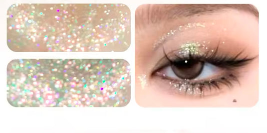 Baby Lights Glitter Powder Sparkling Eyeshadow Makeup Three-dimensional Highlight/Eyeshadow Powder 2g