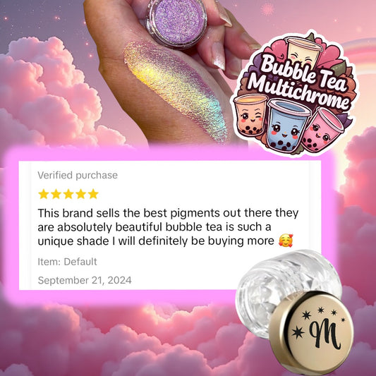 Magical Makeup Bubble Tea Sparkling Multichrome Loose Eyeshadow 0.5g