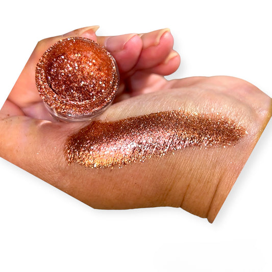 Magical Makeup Ginger Bling Sparkling Diamonds Loose Pigment 0.5g