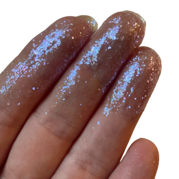 Magical makeup Blue Opal Soft Multichrome Chameleon Pigment Flakes 0.5g